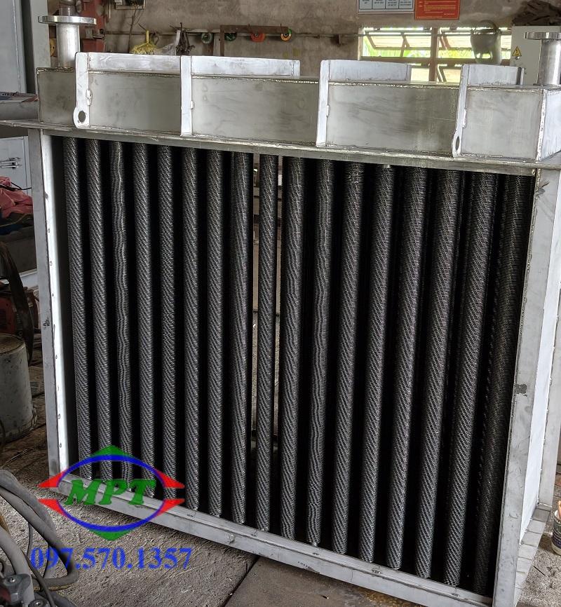 Bộ trao đổi nhiệt cánh inox cho lò sấy tuần hoàn gió nóng