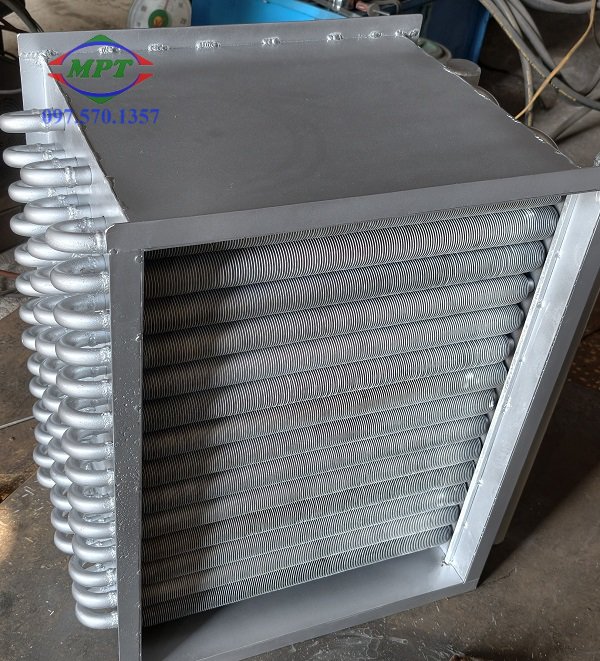 Bộ trao đổi nhiệt cánh nhôm cho buồng sấy nông sản