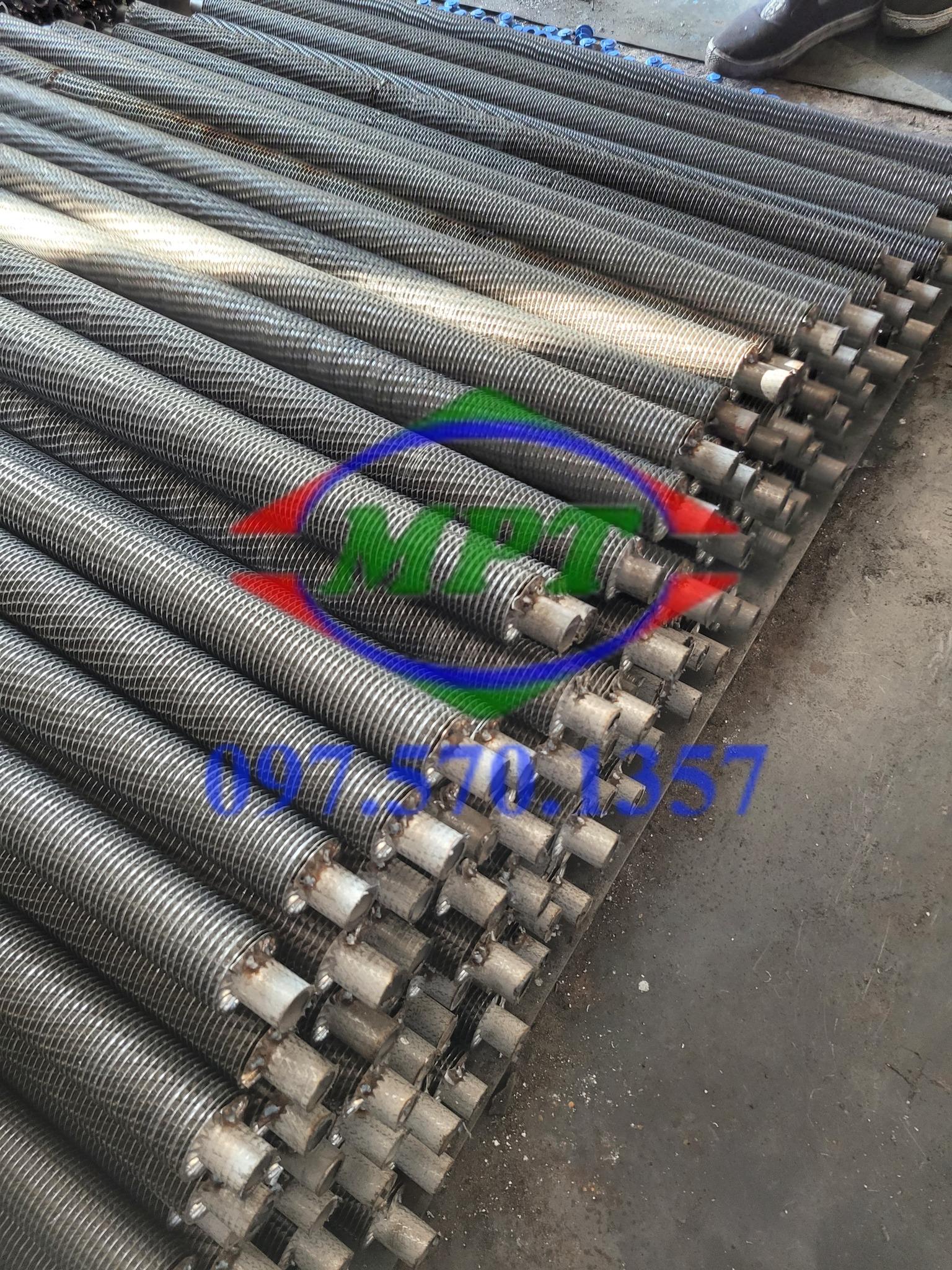 Các loại ống trao đổi nhiệt cánh nhôm thông dụng