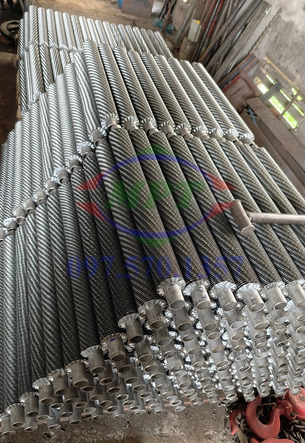 Ưu điểm của ống trao đổi nhiệt cánh inox trong hệ thống hơi nóng